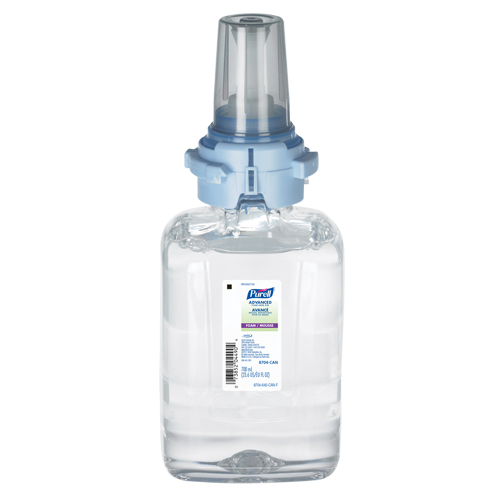 ADX-7 Advanced Foam Hand Sanitizer, 700 ml, Cartridge Refill, 70% Alcohol Infinity Industrial Services Inc.