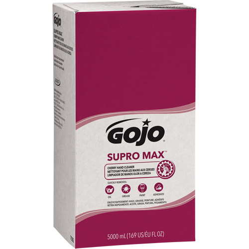 Distributeur de savon pour les mains SUPRO MAX ou GOJO PRO TDX, Lotion, 5000 ml, Recharge, Cerise Infinity Industrial Services Inc.