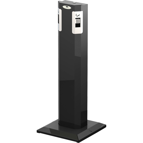Pedestal Ashtray, Free-Standing, Metal, 1.6 US gal. Capacity, 41-1/2" Height Infinity Industrial Services Inc.