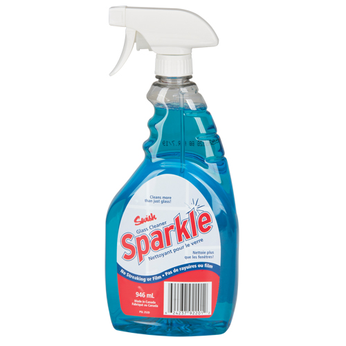 Nettoyants &agrave; vitre Swish Sparkle, 946 ml, Bouteille &agrave; g&acirc;chette Infinity Industrial Services Inc.