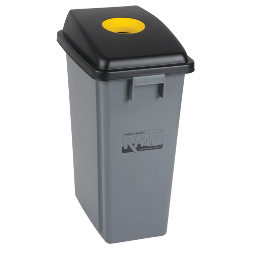 Bac &agrave; d&eacute;chets et de recyclage, Plastique, 16 gal. US Infinity Industrial Services Inc.