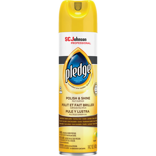 Pledge&reg; Lemon Furniture Polish, 14.2 oz., Aerosol Can Infinity Industrial Services Inc.