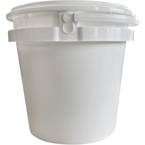Seau avec couvercle, Plastique, 2,3 gal. Infinity Industrial Services Inc.