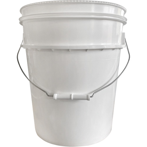Seau avec couvercle, Plastique, 5,25 gal. Infinity Industrial Services Inc.