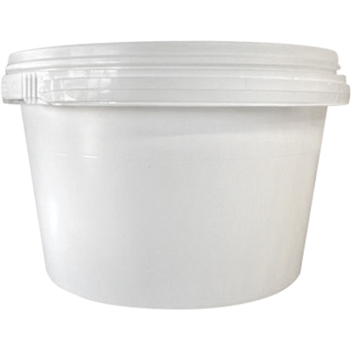 Seau avec couvercle, Plastique, 1,03 gal. Infinity Industrial Services Inc.