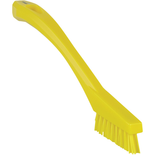 Brosse &agrave; recoins, Soies Ferme, Longueur de 8", Jaune Infinity Industrial Services Inc.
