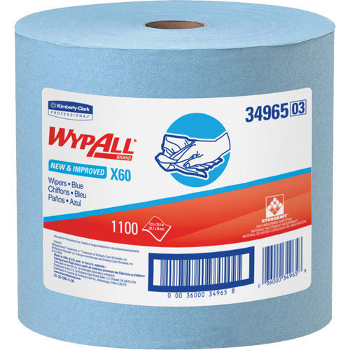 X60 Wipers, All-Purpose, 13-1/2" L x 12-1/2" W Infinity Industrial Services Inc.
