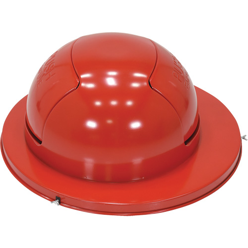 Couvercle pour baril &agrave; d&eacute;chets, Couvercle bomb&eacute;, M&eacute;tal, Convient aux contenants 23-1/2" dia. Infinity Industrial Services Inc.