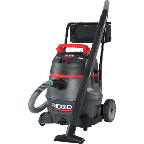 Aspirateur industriel avec chariot NXT, Secs-humides, 6 CV, 14 gal. US (53 litres) Infinity Industrial Services Inc.