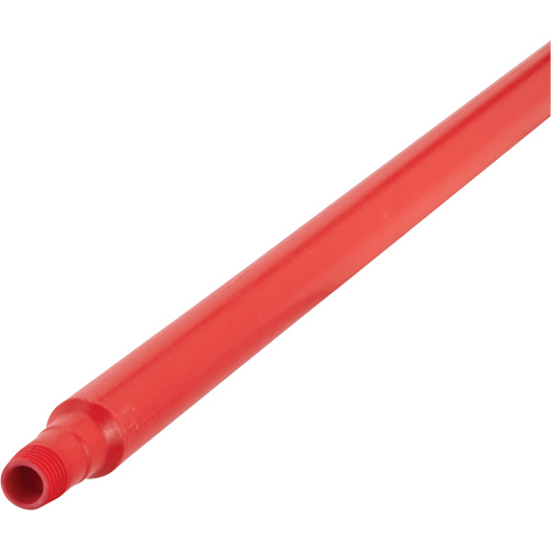 Manche ultra hygi&eacute;nique, Balai/Grattoir/Raclette, Rouge, Ergonomique, 59" lo Infinity Industrial Services Inc.