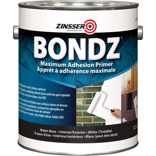 Bondz&reg; Maximum Adhesion Primer, 3.78 L, Gallon, White Infinity Industrial Services Inc.
