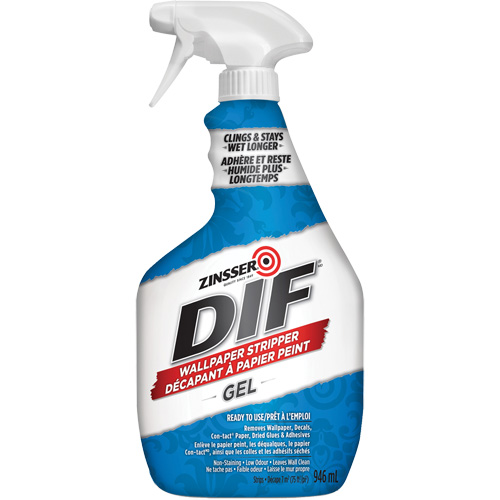 DIF&reg; Wallpaper Stripper Gel, 946 ml, Trigger Bottle Infinity Industrial Services Inc.