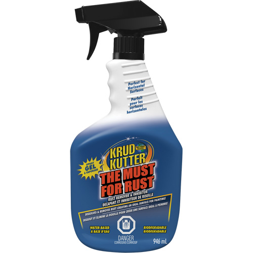 The Must for Rust Rust Remover Gel, Trigger Bottle Infinity Industrial Services Inc.