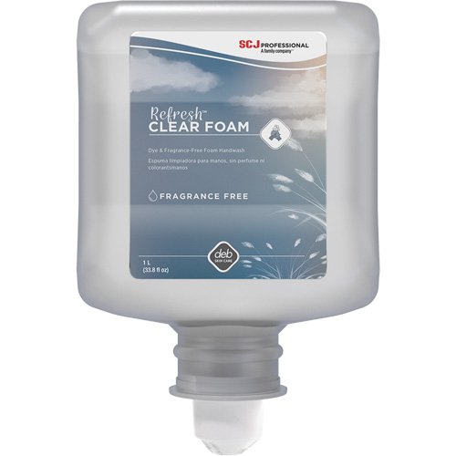 Refresh Clear Handwash, Foam, 1 L, Unscented Infinity Industrial Services Inc.
