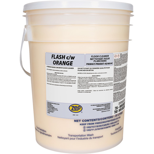Flash Orange Premium Grade Concrete Floor Cleaner Infinity Industrial Services Inc.