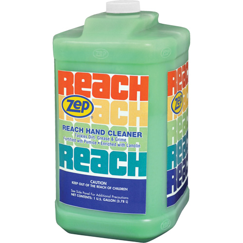 Nettoyant extra puissant pour les mains Reach, Pierre ponce, 3,78 L, Cruche, Parfum&eacute; Infinity Industrial Services Inc.