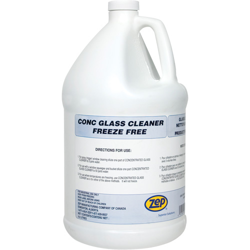 Nettoyant pour verre concentr&eacute; &agrave; l&eacute;preuve du gel, 4 L, Cruche Infinity Industrial Services Inc.