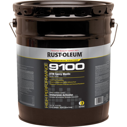 9100 System DTM Epoxy Mastic Immersion Activator, 5 gal., Pail Infinity Industrial Services Inc.