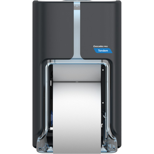 Distributeur haute capacit&eacute; de papier hygi&eacute;nique Pro Tandem &agrave; deux rouleaux, un par-dessus l'autre, Multiple Capacit&eacute; du rouleau Infinity Industrial Services Inc.