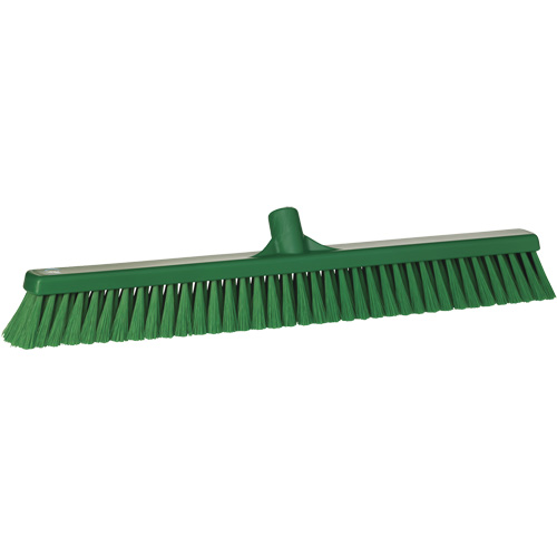 T&ecirc;te de balai-brosse pour petites particules, Crins Fin, 24", Polyester, Vert Infinity Industrial Services Inc.