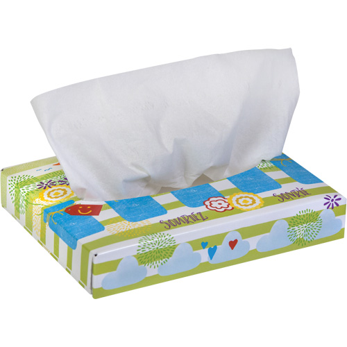 Papiers-mouchoirs pour enfants de Kleenex, 2 pli, 8,4" lo x 5,5" la, 40 feuilles/boîte Infinity Industrial Services Inc.