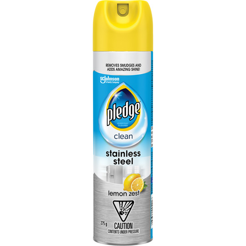 Pledge&reg; Stainless Steel Cleaner, 275 g, Aerosol Can Infinity Industrial Services Inc.