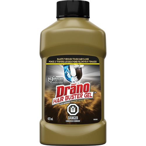 Produit d&eacute;bouchant extra puissant pour les bouchons de cheveux de Drano Infinity Industrial Services Inc.