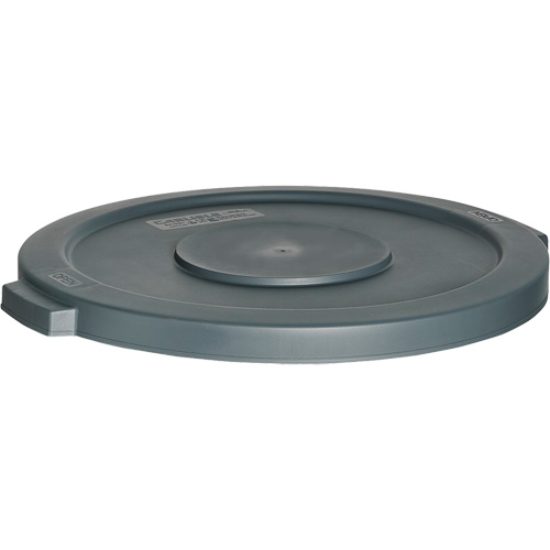 Waste Container Lid, Flat Lid, Plastic, Fits Container Size: 22" Dia. Infinity Industrial Services Inc.