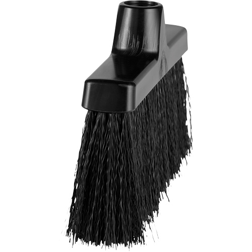 Balai oblique ColorCore, Crins Moyen, 10", Polypropyl&egrave;ne, Noir Infinity Industrial Services Inc.