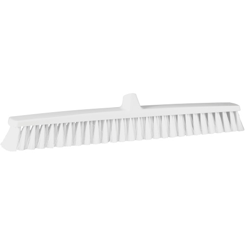 ColorCore Push Broom, Fine Bristles, 24", Polypropylene, White Infinity Industrial Services Inc.