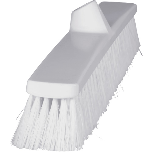 ColorCore Push Broom, Fine Bristles, 24", Polypropylene, White Infinity Industrial Services Inc.