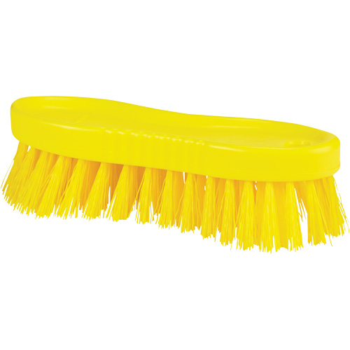 Brosse &agrave; main ColorCore, Soies Ferme, Longueur de 6", Jaune Infinity Industrial Services Inc.