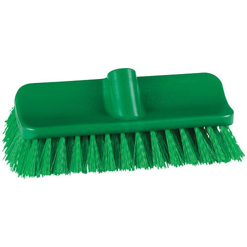 ColorCore High-Low Brush, Stiff Bristles, 10" Long, Green Infinity Industrial Services Inc.