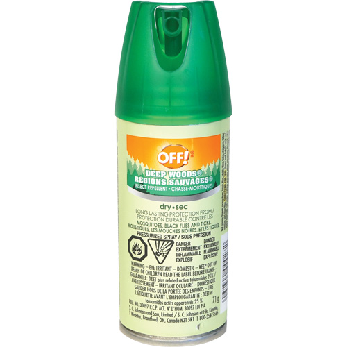 Insectifuge Off! R&eacute;gions sauvages, DEET &agrave; 25 %, Vaporisateur, 100 ml Infinity Industrial Services Inc.