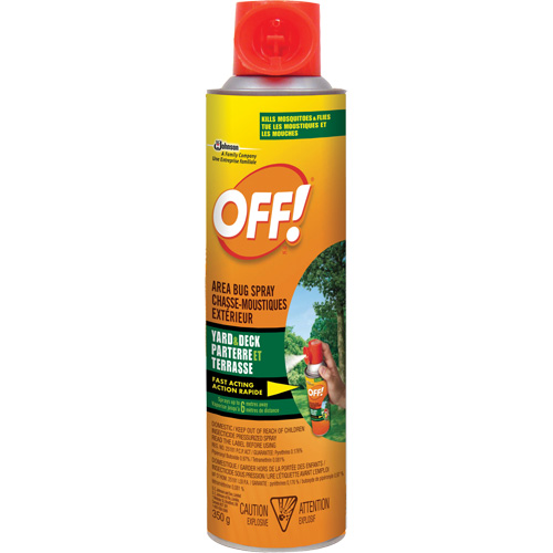 Insectifuge ext&eacute;rieur Off!, Sans DEET, A&eacute;rosol, 350 g Infinity Industrial Services Inc.