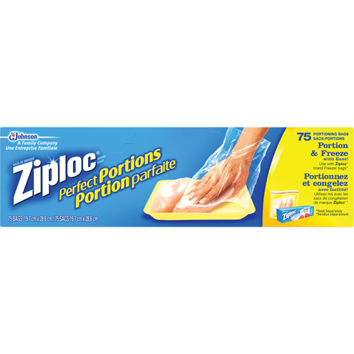 Sacs &agrave; portions Ziploc Infinity Industrial Services Inc.