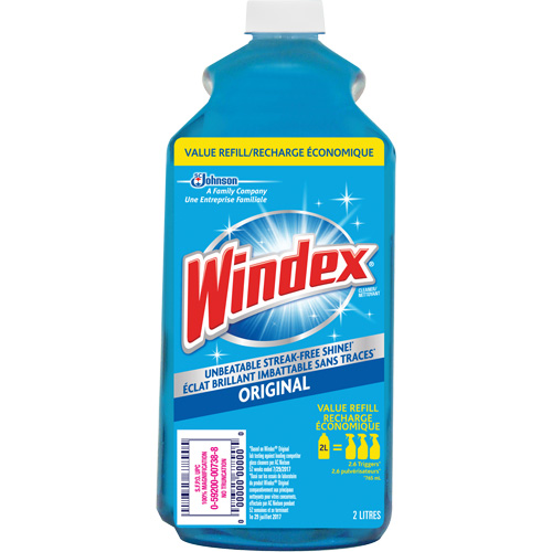 Recharge de nettoyant pour vitres Windex, 2 L, Bouteille Infinity Industrial Services Inc.