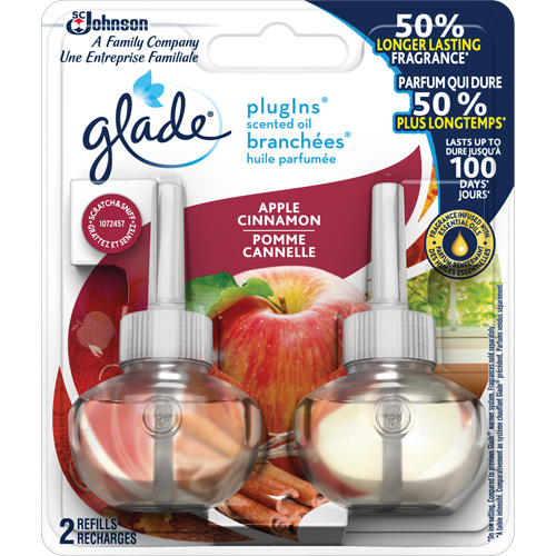 Glade&reg; PlugIns&reg; Scented Oil Refills, Apple Cinnamon, Cartridge Infinity Industrial Services Inc.