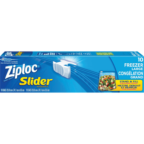 Ziploc&reg; Slider Freezer Bags Infinity Industrial Services Inc.