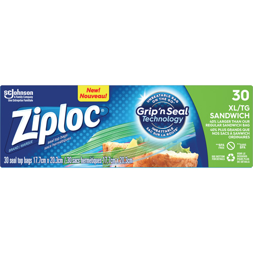 Ziploc&reg; Sandwich Bags Infinity Industrial Services Inc.