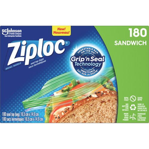 Ziploc&reg; Sandwich Bags Infinity Industrial Services Inc.