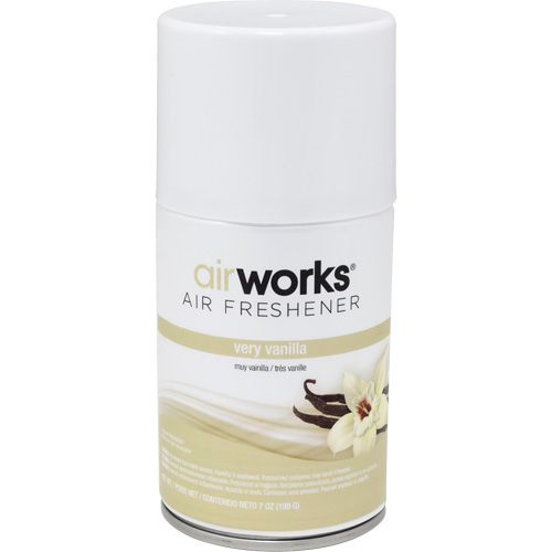AirWorks&reg; Metered Air Fresheners, Very Vanilla, Aerosol Can Infinity Industrial Services Inc.