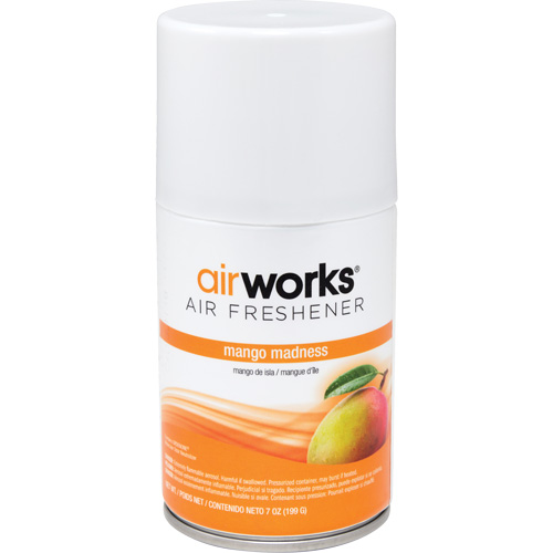 AirWorks&reg; Metered Air Fresheners, Mango Madness, Aerosol Can Infinity Industrial Services Inc.