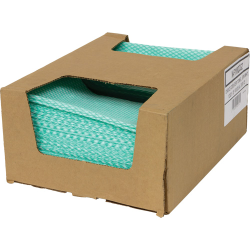 Chiffons de choix pour comptoir SaniWorks, Vert/Blanc Infinity Industrial Services Inc.
