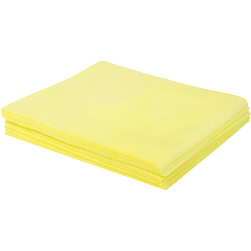 Chiffon &agrave; poussi&egrave;re trait&eacute; &agrave; l'huile pour service moyen TaskBrand, Polyester, Jaune Infinity Industrial Services Inc.