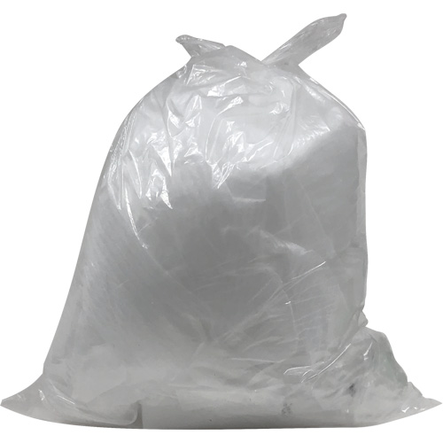 Sacs &agrave; d&eacute;chets de calibre industriel, Fort, 26" la x 36" lo, 0,9 mils, Transparent, Capacit&eacute; 45 L (12 gal.) Infinity Industrial Services Inc.