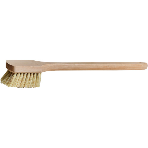 Brosse &agrave; chaudron &agrave; manche long, 20" l, Soies Tampico, Beige Infinity Industrial Services Inc.