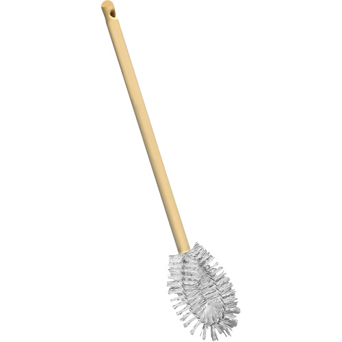 Brosse &agrave; cuvettes HD &agrave; broche torsad&eacute;e, 20" l, Soies Polypropyl&egrave;ne, Jaune Infinity Industrial Services Inc.