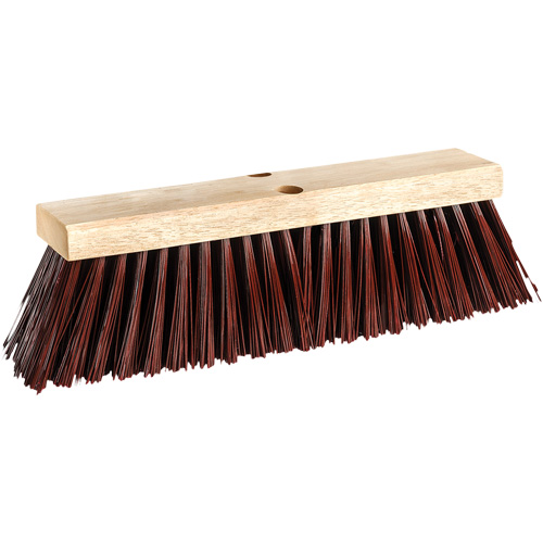 Balai-brosse de rue et d'&eacute;curie, 16", Extra-ferme, Soies Polypropyl&egrave;ne Infinity Industrial Services Inc.