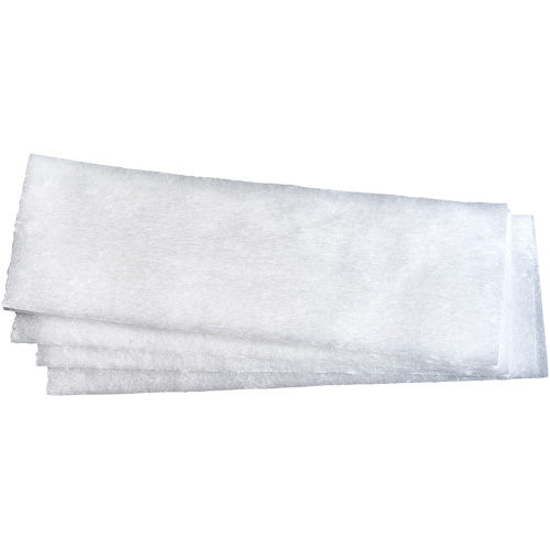Static Attack Mop Sheets, Polyethylene, White Infinity Industrial Services Inc.